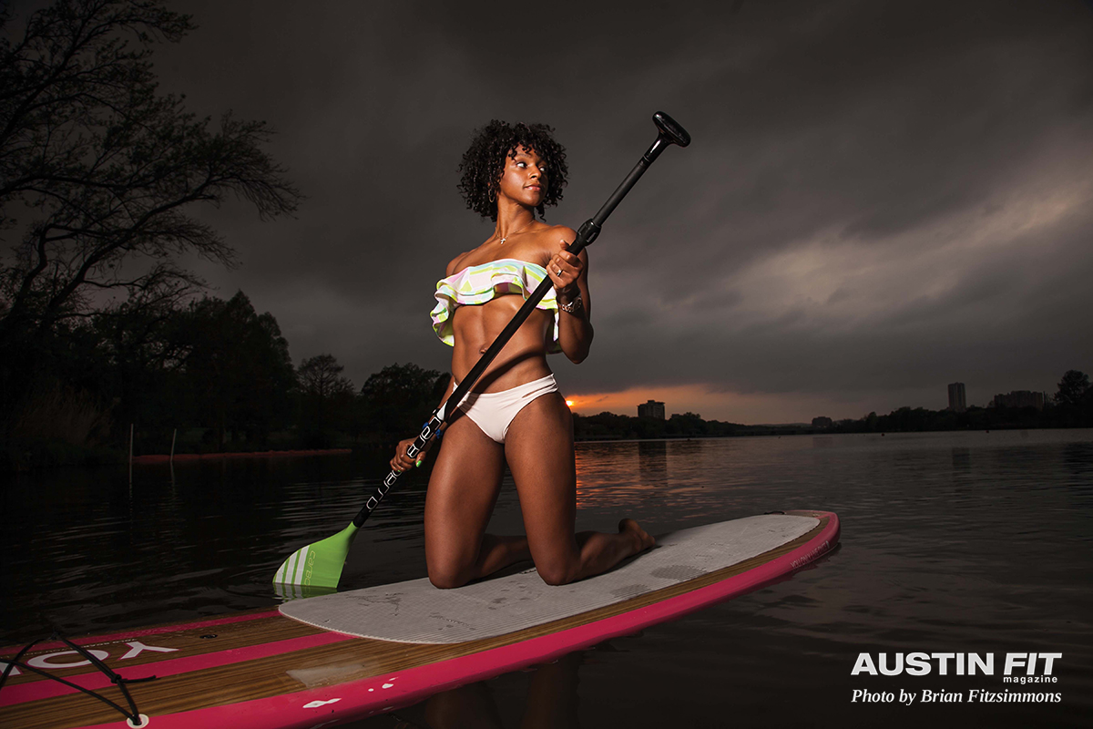 Leslie Ward at Epic SUP photo by Brian Fitzsimmons