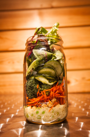 Salad-Jar