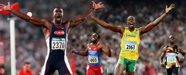 Michael Johnson And Usain Bolt Austin Fit