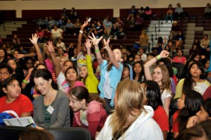 The We Are Girls conference focuses on topics such as bullying, body image, and empowerment