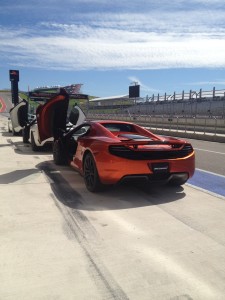 A thing of beauty: the McLaren 12C in Volcano Orange