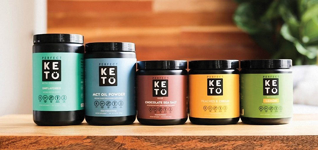 Perfect Keto cannisters.