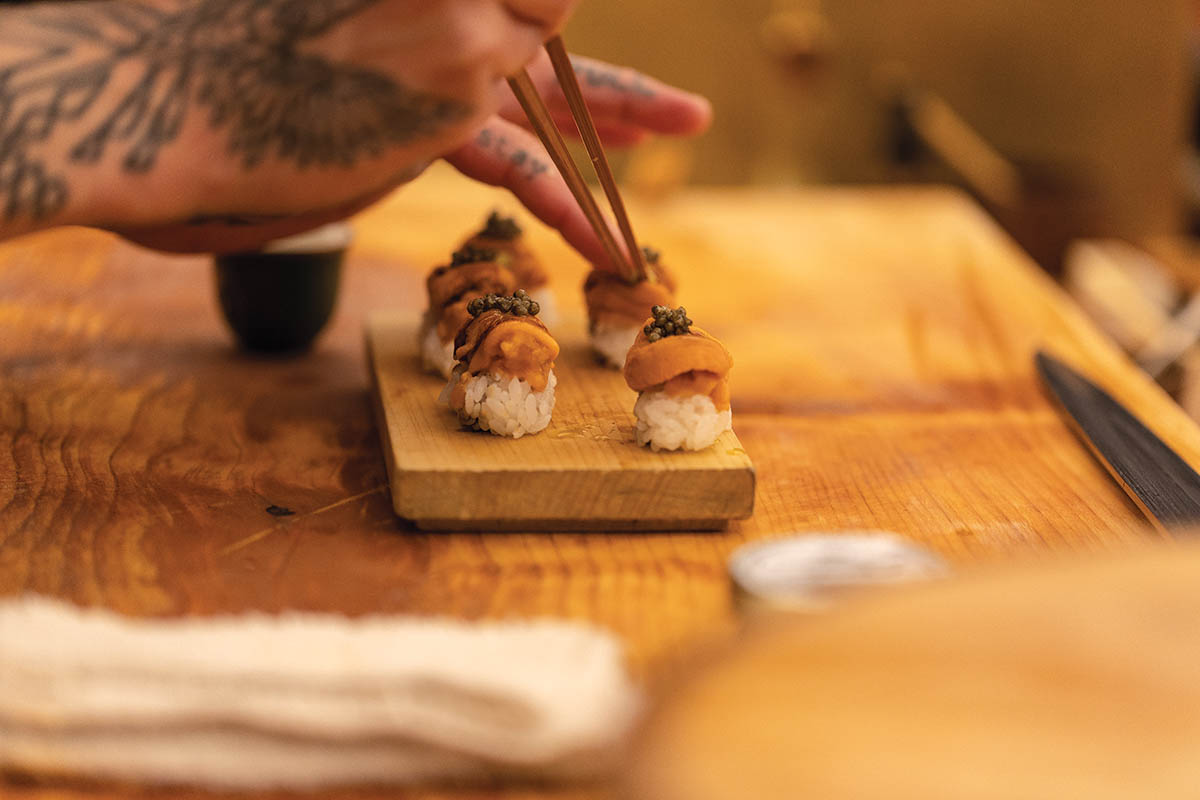 Sushi at Otoko.
