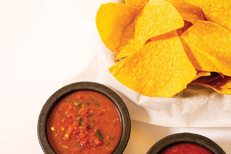 Chips and salsa.