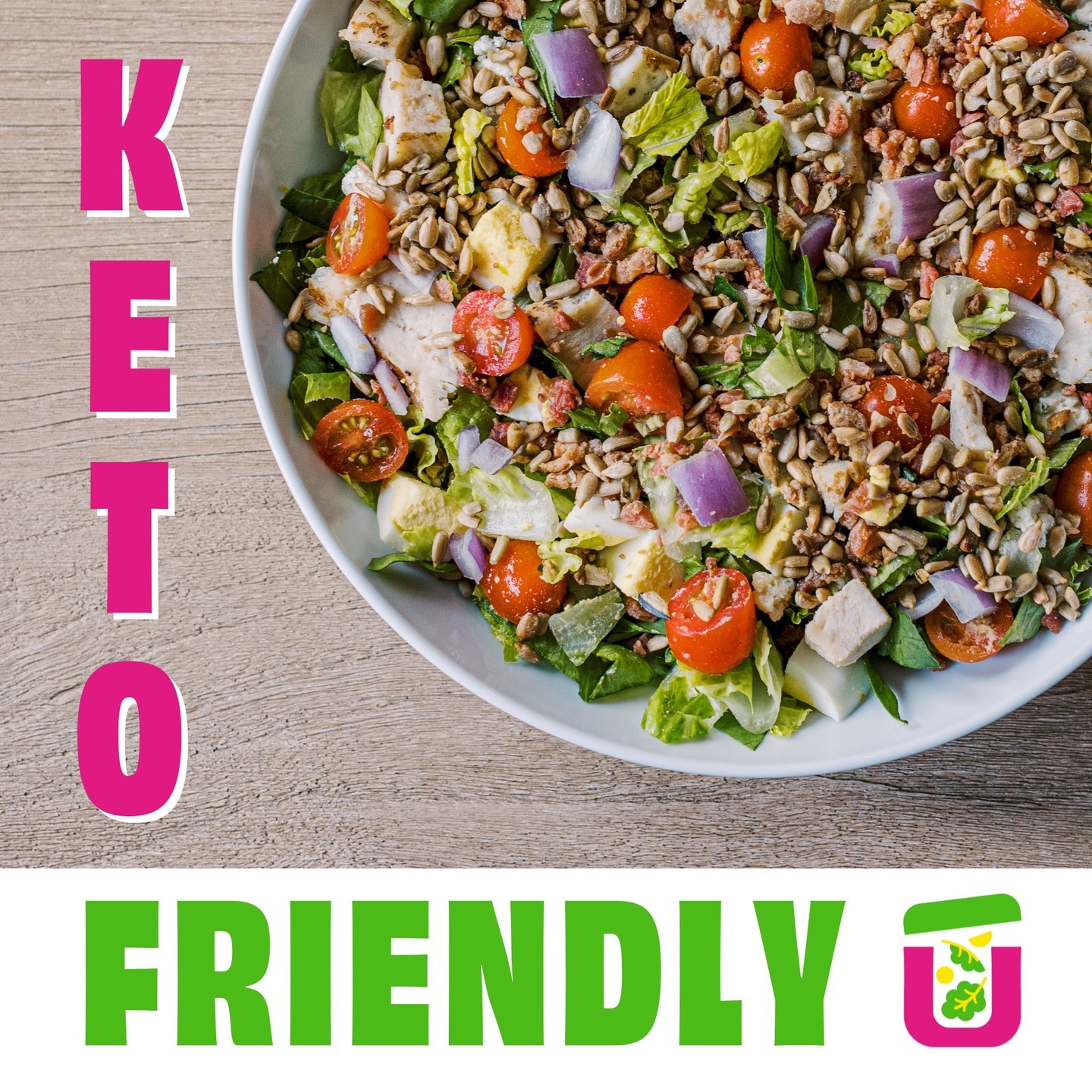 We’ve got 99 problems, but a carb ain’t one!
 
On a Keto diet? You’ll want to check out the Cobb gardencup. At only 12g of carbs, this may be the easiest Keto-friendly meal you’ve ever had👍 
 
Which Keto-status best describes you?
A) Hardcore Keto
B) Casual Keto / just starting
C) Don’t really care, gimme those carbs

#saladsanywhere #saladinacup #saladsmadeeasy #producepacked #eatintentionally #how2gardencup #gardencUPcycle #gardencuphacks #gardencup #healthymealidea #cleaneatinglife #healthyeatingrecipes #healthyfoodinspiration #easyandhealthy #healthyfoodadvice #heathychoices #eathealthybehappy #cleaneater #nourishingfoods #healthyfoodinspo #healthyfoodchoice #smartfoodchoices #plantbasedmeal #easymealprep
