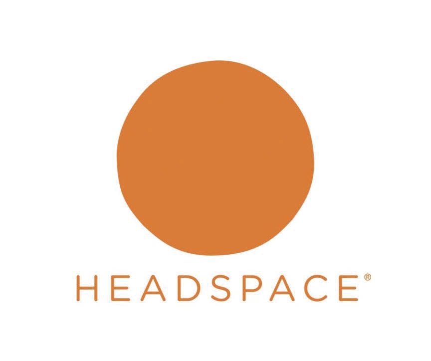 Headspace app logo.