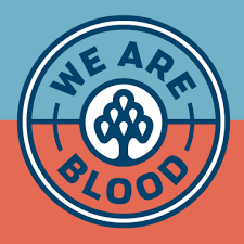 We Are Blood logo.